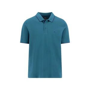 Fynch-Hatton Solid Pique Polo with Tipping